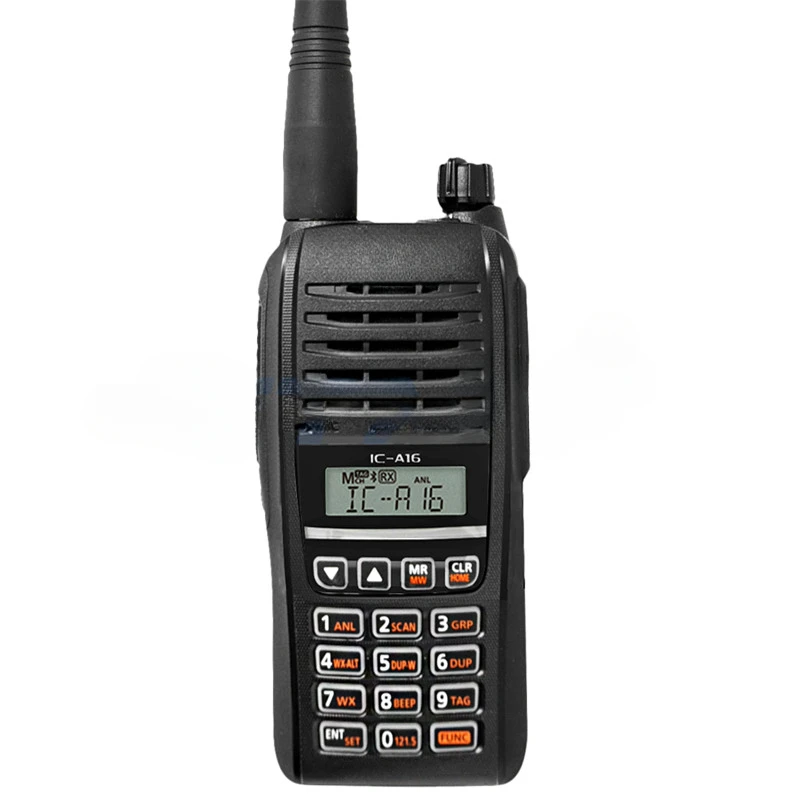 VHF airband כף יד שני רדיו דרך ם IC-A16 תקשורת 