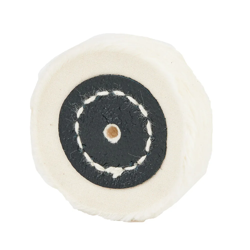 המראה החדש ליטוש גלגל ליטוש גלגל עץ לבן 1 חתיכת 2-8 אינץ ' אלומיניום צובע בד תכשיטי זכוכית מתכת