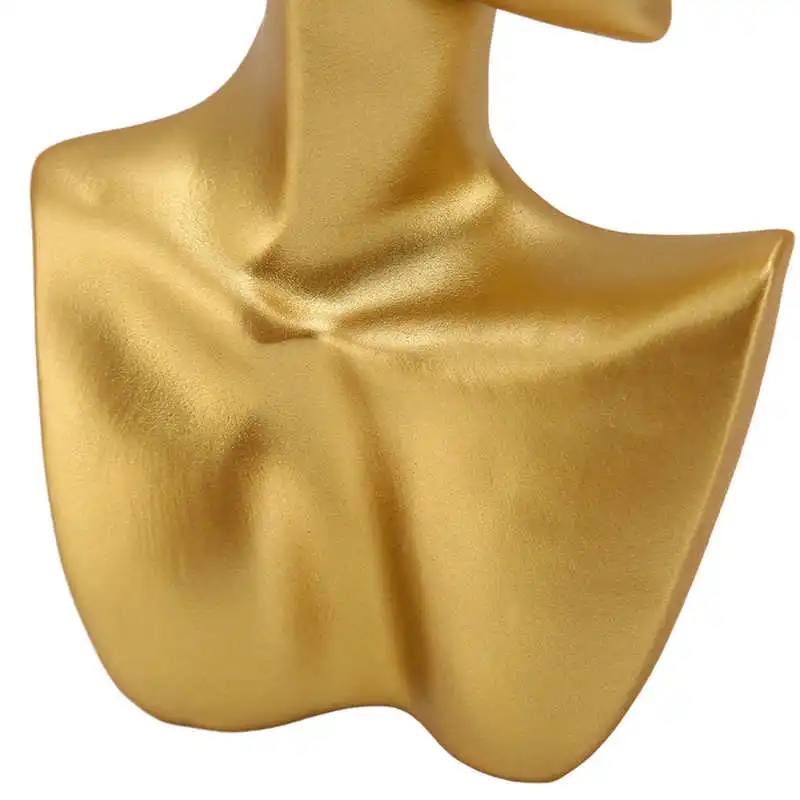 תכשיטים תצוגת מעצר מקצועי הזהב נייד עגילים תצוגה חזה אלגנטי עבור תערוכה עבור התכשיטן